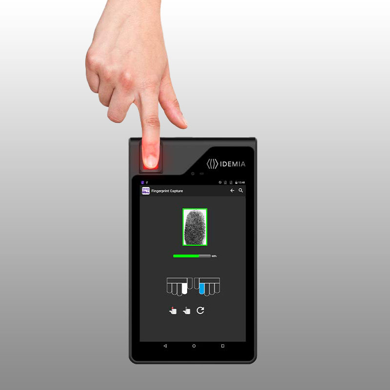 Tablette biométrique