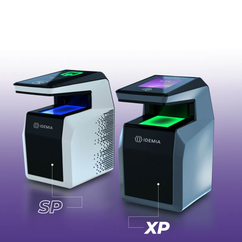 MorphoWave range: contactless fingerprint scanner IDEMIA