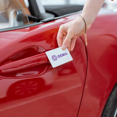 NFC card for automotive—car access reinvented