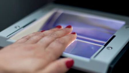 Palmprint scanner