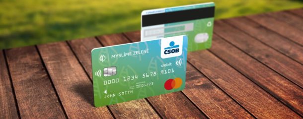 IDEMIA and ČSOB (KBC Group) launch the first ECO PVC card in the Czech Republic