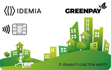 GREENPAY card IDEMIA