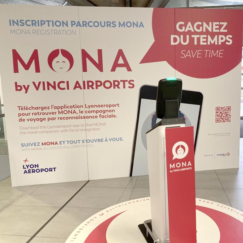 IDEMIA and Resa Airport Data Systems were chosen by VINCI Airports to come up with a world first: a wholly contactless and biometrics-based passenger experience in Lyon Saint-Exupéry Airport