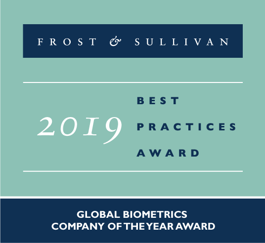 IDEMIA Frost & Sullivan Awards 2019