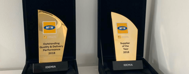 IDEMIA recognized with two awards by MTN Group
