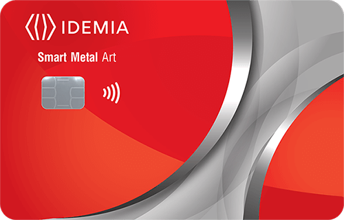 Smart Metal Art paymend card IDEMIA