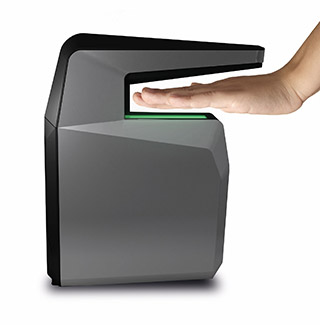 MorphoWave Compact fingerprint capture