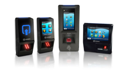 Fingerprint access control range