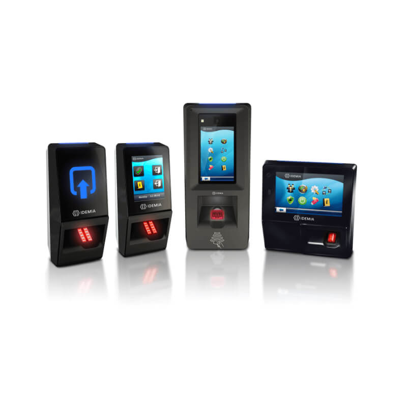 Fingerprint access control range IDEMIA