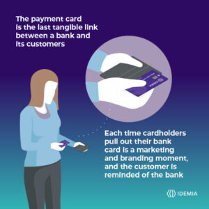 Payment cards reinforce branding IDEMIA Payment cards reinforce branding IDEMIA