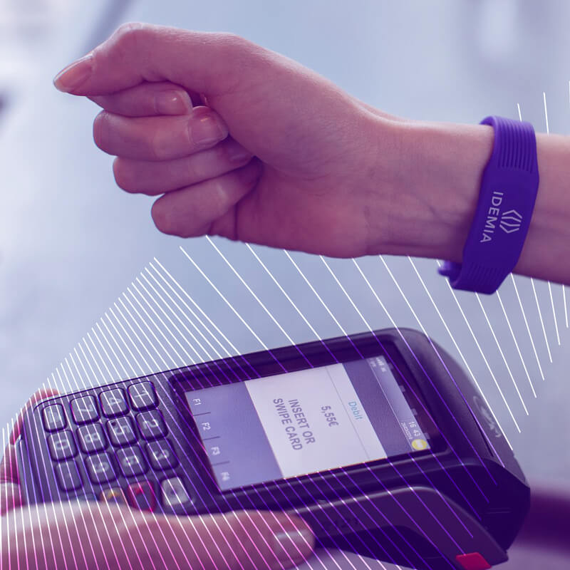 Wearable payment means IDEMIA