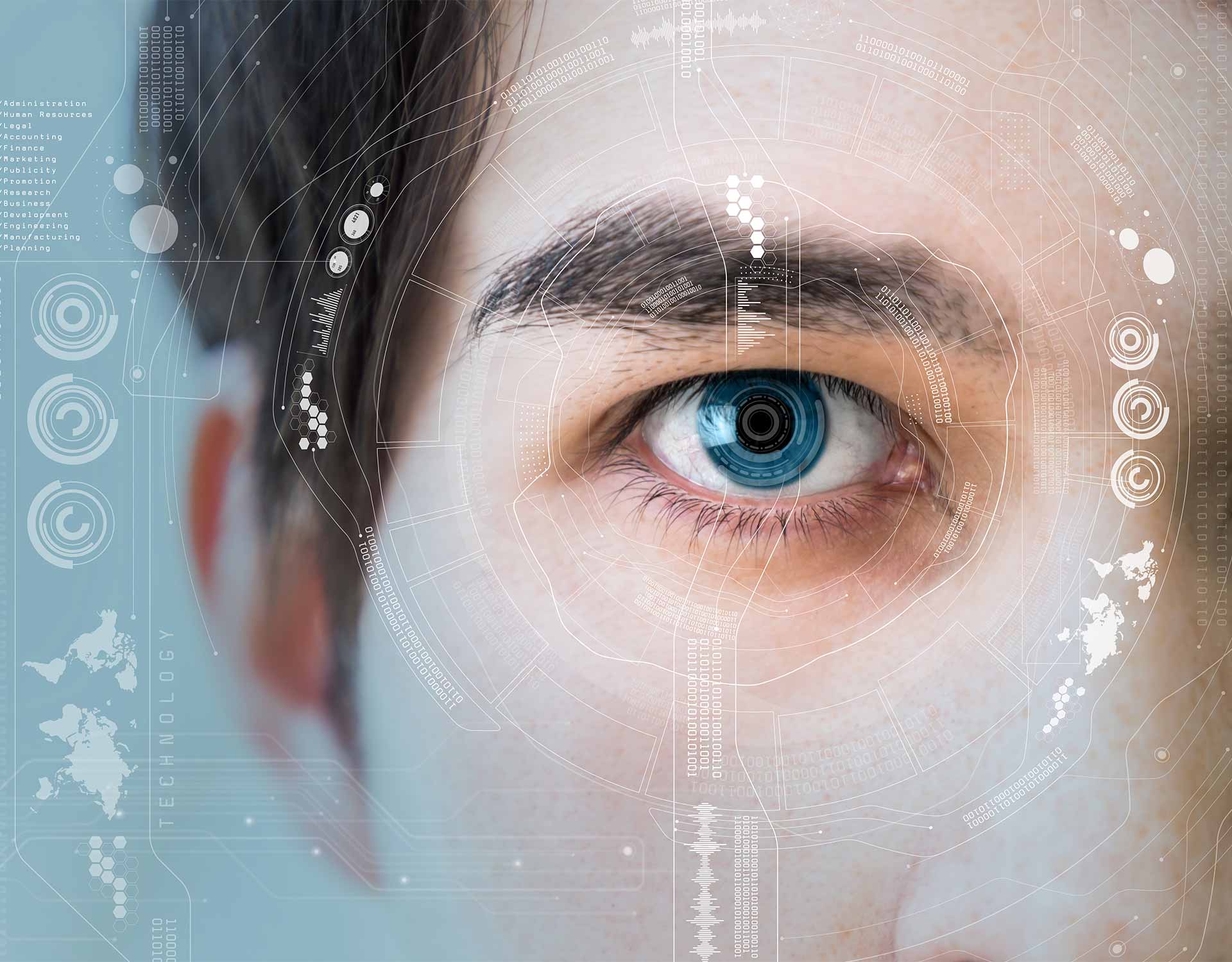 A surge in the use of iris recognition technology IDEMIA