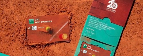 IDEMIA and BNL BNP Paribas Launch a Light-Up Payment Card for Tennis Fans